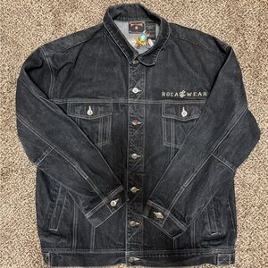 Rocawear Men's Dark Denim Jacket